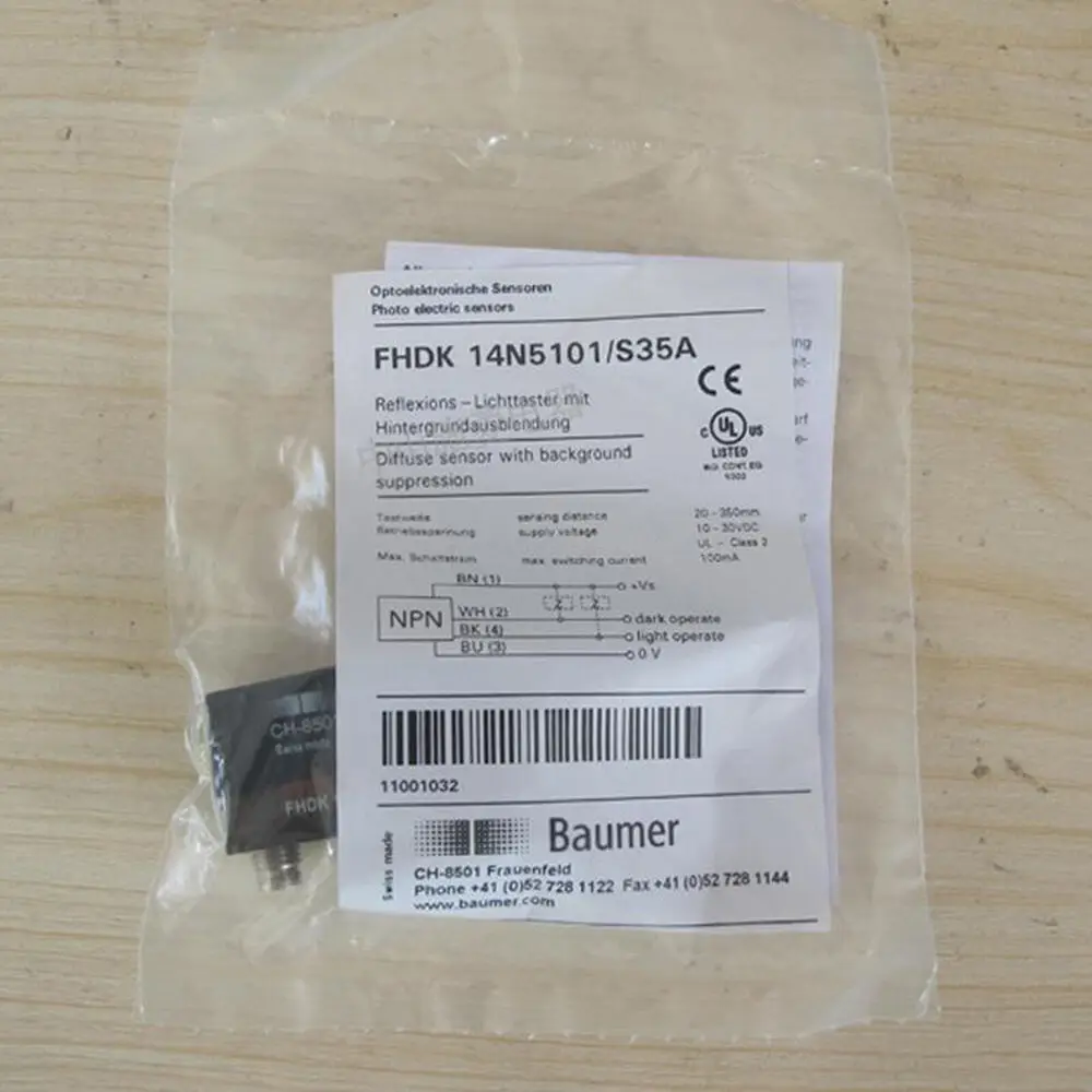 1 шт. Новый бесконтактный переключатель Baumer FHDK 14N5101/S35A быстрая доставка # XR
1 шт. Новый бесконтактный переключатель Baumer FHDK 14N5101/S35A быстрая доставка # XR
