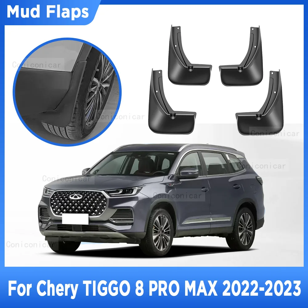 For CHERY TIGGO 8 PRO MAX 2022 2023 Mud Flaps Splash Guard Mudguards MudFlaps Front Rear Fender Auto Styling Car Accessories
For CHERY TIGGO 8 PRO MAX 2022 2023 Mud Flaps Splash Guard Mudguards MudFlaps Front Rear Fender Auto Styling Car Accessories