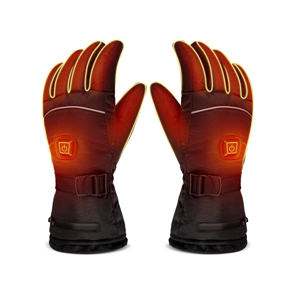 Heated Gloves Adults Touchscreen Electric Heating Skiing Gloves Thickened Winter Thermal Gloves Hand Warmer for Riding Skiing
Heated Gloves Adults Touchscreen Electric Heating Skiing Gloves Thickened Winter Thermal Gloves Hand Warmer for Riding Skiing