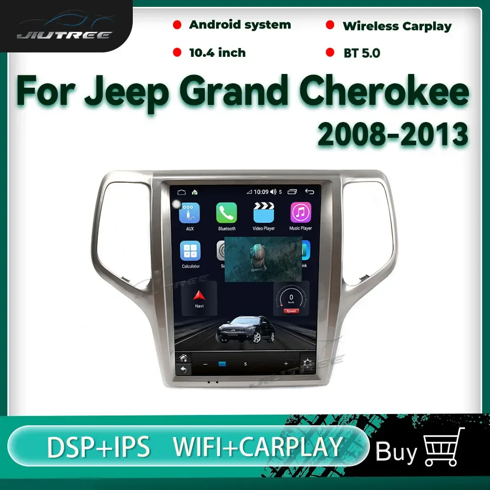 Автомобильный радиоприемник 2DIN Android для Jeep Grand Cherokee 2008 2009-2012 2013, автомобильный GPS-навигатор, головное устройство, мультимедийный DVD-плеер, автомобильное радио
Автомобильный радиоприемник 2DIN Android для Jeep Grand Cherokee 2008 2009-2012 2013, автомобильный GPS-навигатор, головное устройство, мультимедийный DVD-плеер, автомобильное радио