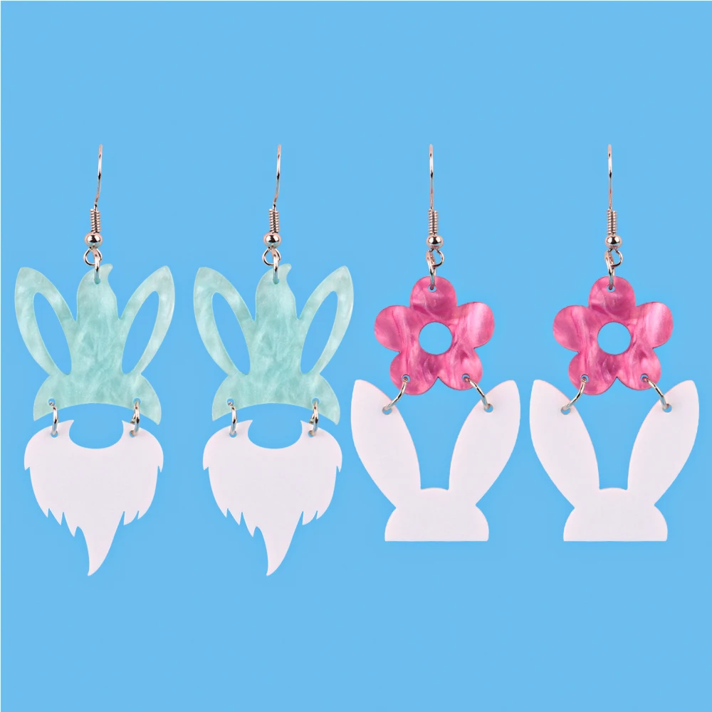 2023 Cute Easter Goblin Bunny Acrylic Earrings for Women Funny Cartoon Flower Rabbit Dangle Drop Earring Charm Jewelry Gifts
2023 Cute Easter Goblin Bunny Acrylic Earrings for Women Funny Cartoon Flower Rabbit Dangle Drop Earring Charm Jewelry Gifts