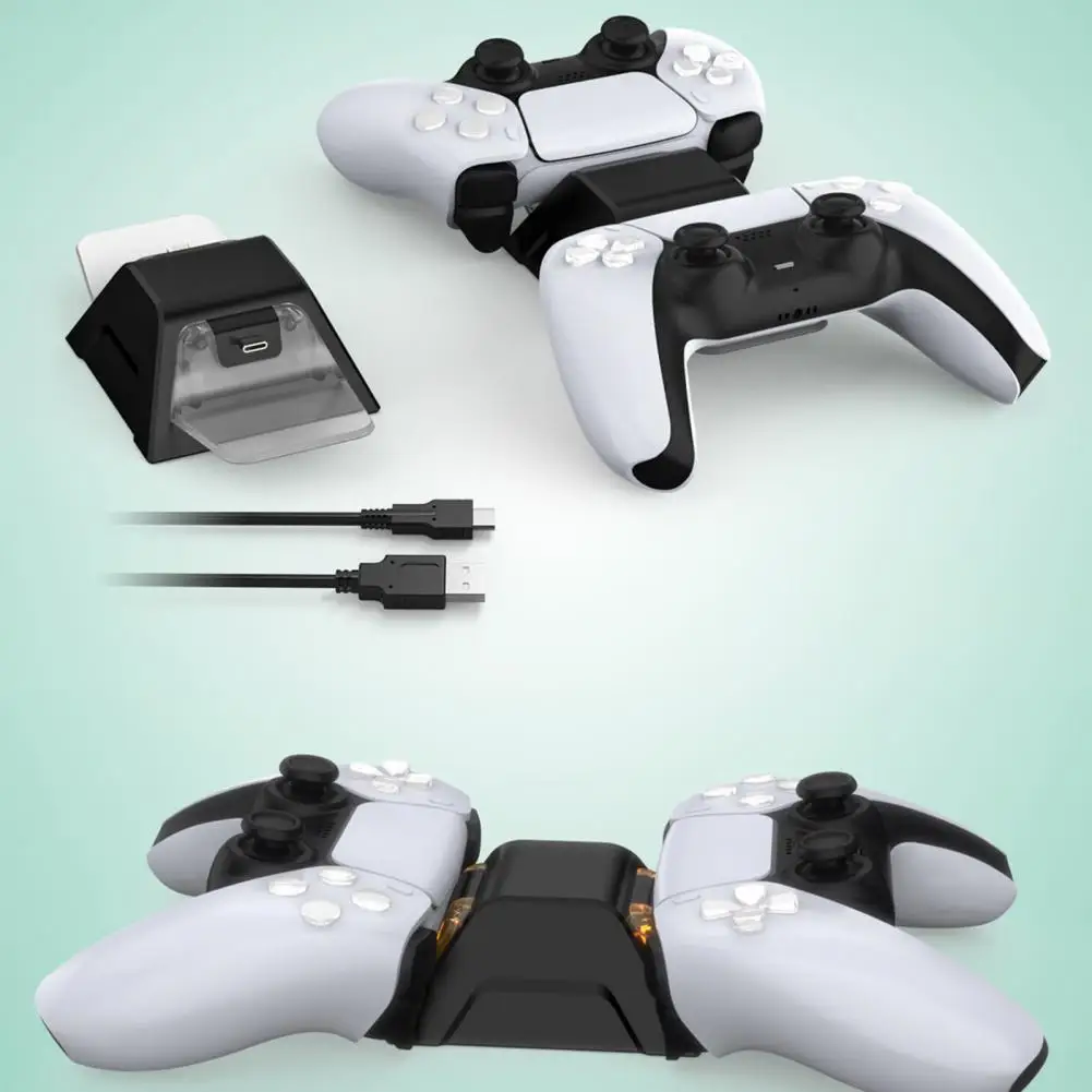 Practical Simple Operation 3.5-4H Charger Time High Speed Dual Base Wireless Controller Charging Stand 
Practical Simple Operation 3.5-4H Charger Time High Speed Dual Base Wireless Controller Charging Stand