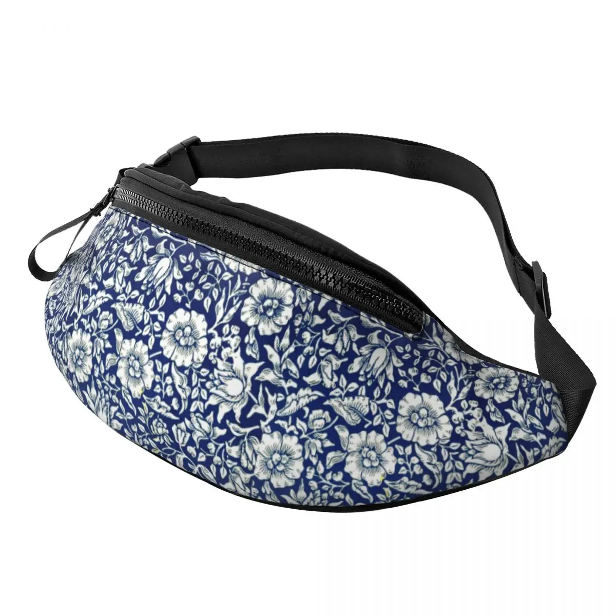 William Morris Blue Mallow Floral Pattern Fanny Bag Customized Crossbody Waist Pack Men Women Running Phone Money Pouch
William Morris Blue Mallow Floral Pattern Fanny Bag Customized Crossbody Waist Pack Men Women Running Phone Money Pouch