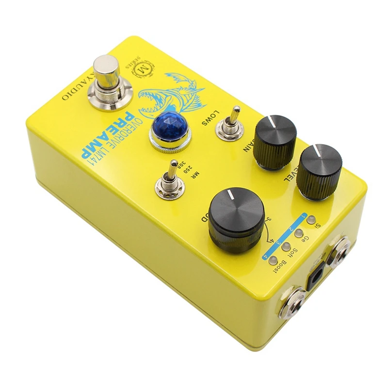MOSKYAUDIO LM741 Guitar Overdrive Disortion Preamp Effects Pedal True Bypass Function Guitar Effects Processor Replacement
MOSKYAUDIO LM741 Guitar Overdrive Disortion Preamp Effects Pedal True Bypass Function Guitar Effects Processor Replacement