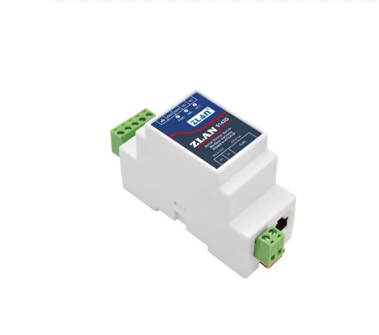 ZLAN5143D Din Rail Mounting Tiny Size RS485 Serial port to TCP/IP Ethernet Converter server Modbus RTU to Modbus TCP
ZLAN5143D Din Rail Mounting Tiny Size RS485 Serial port to TCP/IP Ethernet Converter server Modbus RTU to Modbus TCP