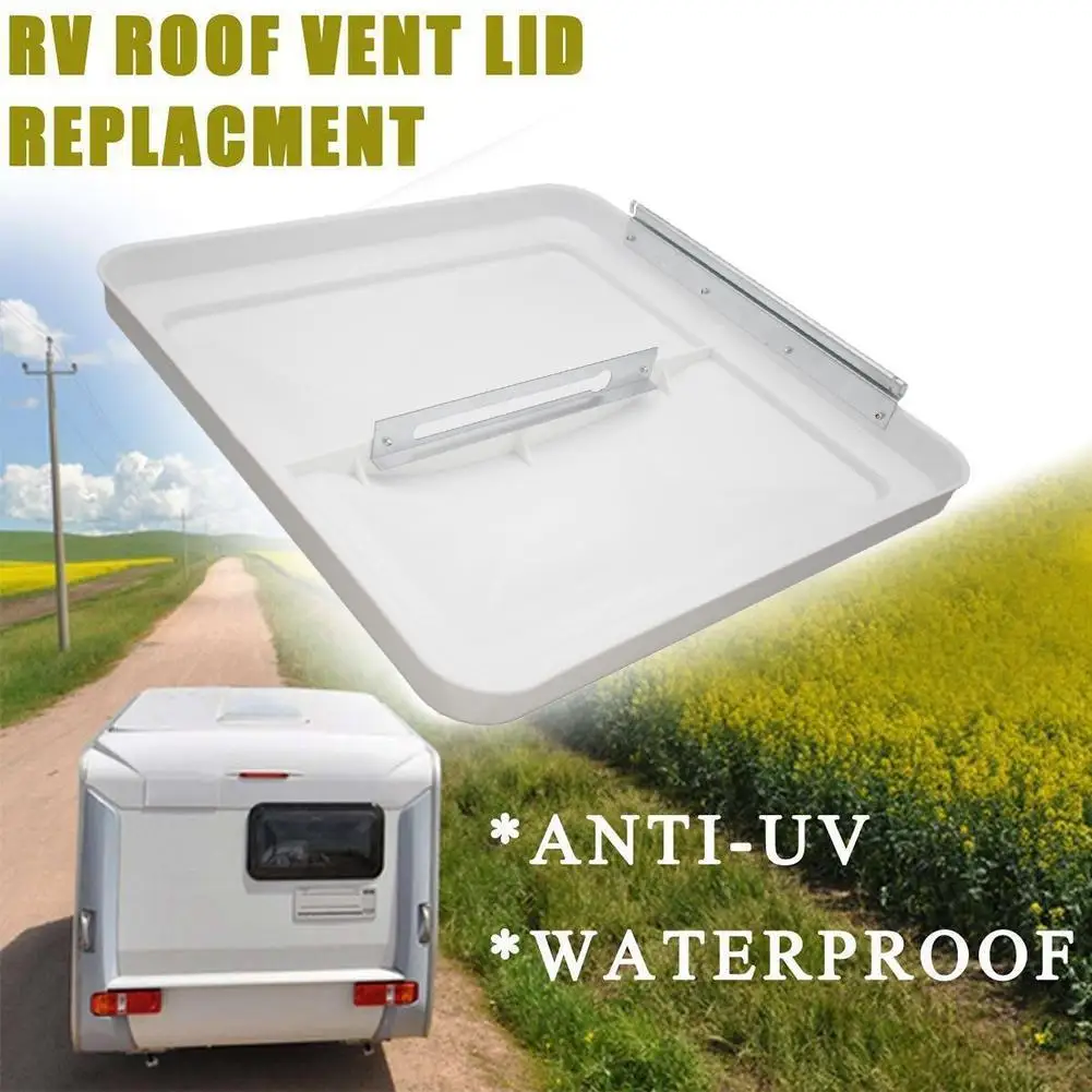 

Universal RV Roof Vent Lid Cover For Camper Trailer Motorhome PP Plastic UV-resistant Cover RV Replacement Roof Vent Cover