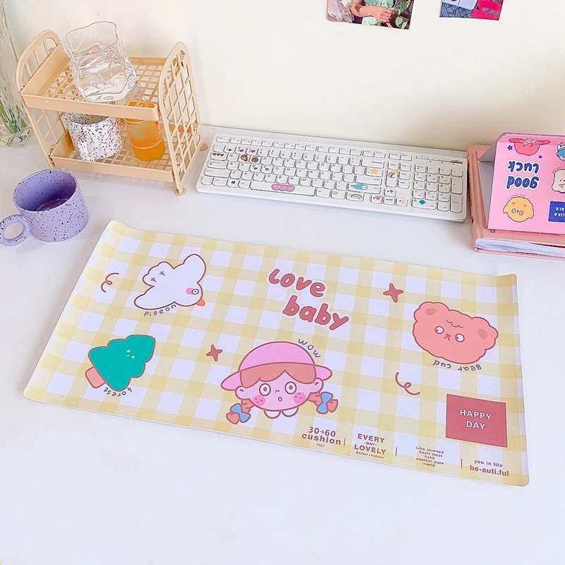 Mouse Pad Cartoon Cherry Bunny Keyboard Mat Large Table Mat Students Gamer Waterproof Desktop Mousepad Desk Mat Placemat
Mouse Pad Cartoon Cherry Bunny Keyboard Mat Large Table Mat Students Gamer Waterproof Desktop Mousepad Desk Mat Placemat