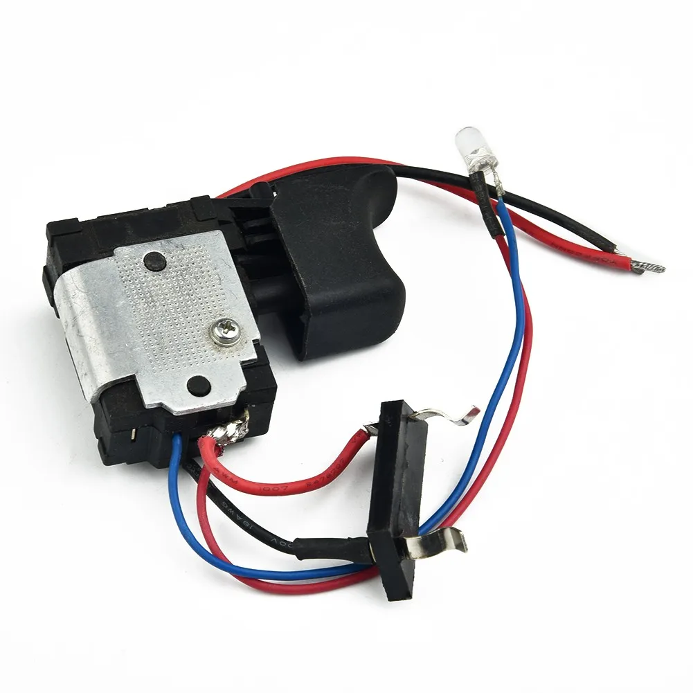 Drill Switch Speed Switch Black Plastic+Metal For Electric Drill Part Workshop 7.2V-24V Assembly Control Dustproof
Drill Switch Speed Switch Black Plastic+Metal For Electric Drill Part Workshop 7.2V-24V Assembly Control Dustproof