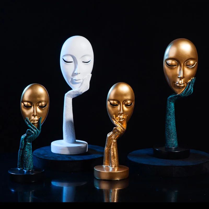 Woman Face Figurines Miniatures European Resin Home Crafts For Home Decoration Desk Bedroom Living Room Ornament
Woman Face Figurines Miniatures European Resin Home Crafts For Home Decoration Desk Bedroom Living Room Ornament