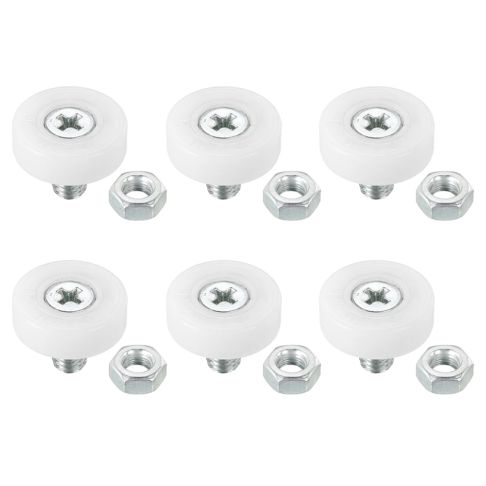 6 Pack 19mm Drawer Rollers Plastic Drawer Pulley Bearing Small Pulley With Nuts Plastic Bearing Nylon Roller Home Hardware
6 Pack 19mm Drawer Rollers Plastic Drawer Pulley Bearing Small Pulley With Nuts Plastic Bearing Nylon Roller Home Hardware
