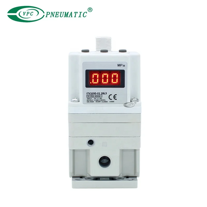 SMC ITV2090 Electronic Proportional Pressure Regulator Vacuum Regulator Valve
SMC ITV2090 Electronic Proportional Pressure Regulator Vacuum Regulator Valve