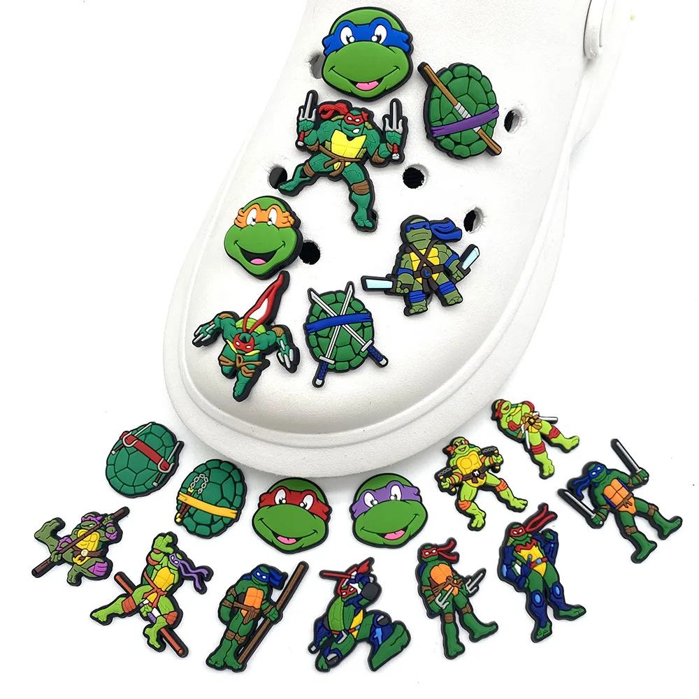 1pcs Teenage Mutant Ninja Turtles Shoe Charms Decorations For Croc DIY Shoe Aceessories Fit Clogs Decorations kids
1pcs Teenage Mutant Ninja Turtles Shoe Charms Decorations For Croc DIY Shoe Aceessories Fit Clogs Decorations kids