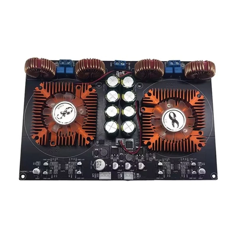 R91A Class-D Digital Amplifier Board Digital Power Amplifier Board TPA3255 600Wx2 High Efficiency Low Distortion
R91A Class-D Digital Amplifier Board Digital Power Amplifier Board TPA3255 600Wx2 High Efficiency Low Distortion