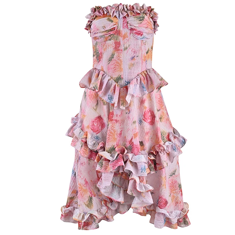 Women Off Shoulder Summer Midi Dress Sleeveless Floral Print Asymmetrical Fit and Flare Slim Casual Party Holiday Beach Dress
Women Off Shoulder Summer Midi Dress Sleeveless Floral Print Asymmetrical Fit and Flare Slim Casual Party Holiday Beach Dress