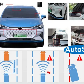 자동차 AEBS AEB PCW FCW LDW HMW 고급 비상 제동 시스템, ADAS 카메라 운전 보조