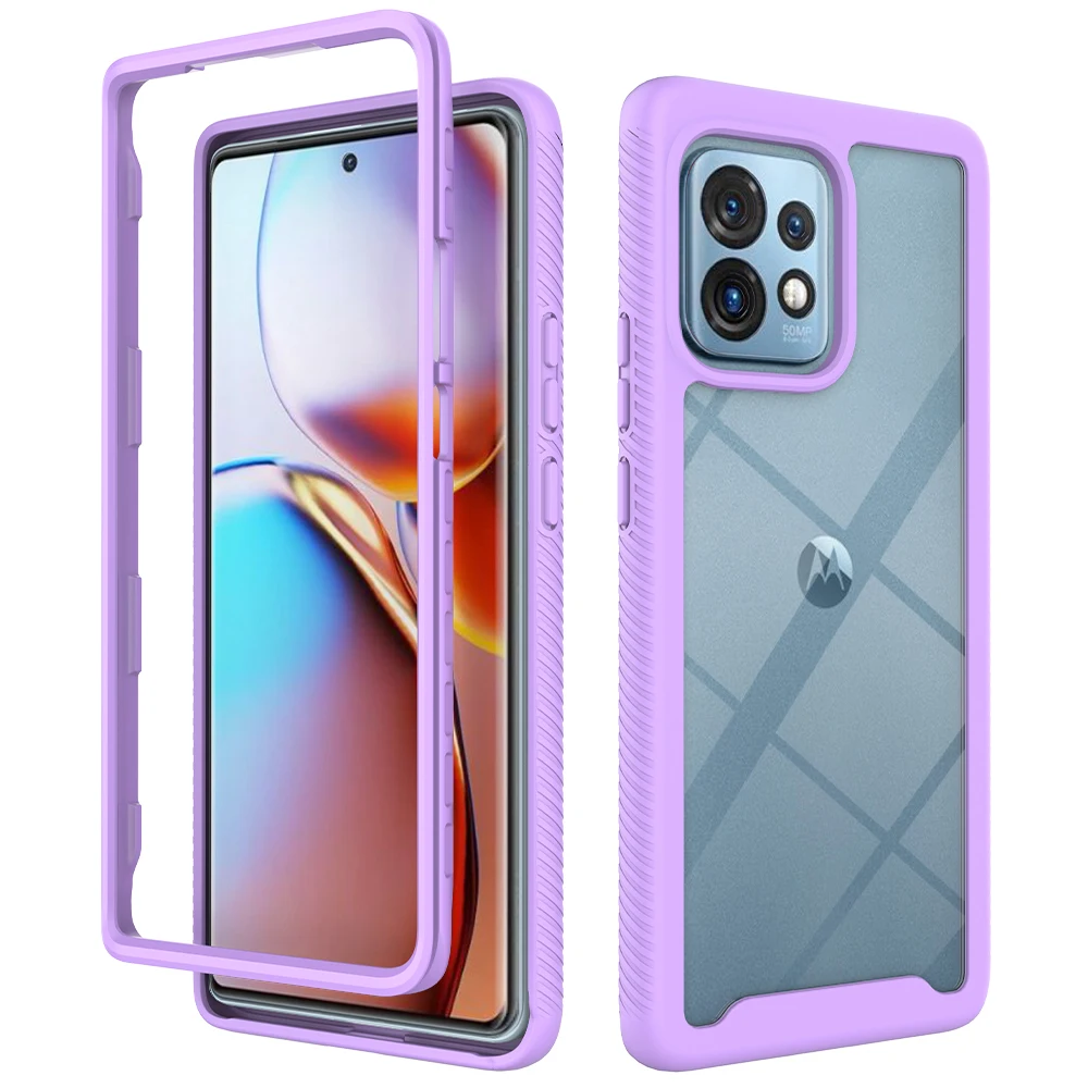 Bumper Clear Case for Motorola Moto X40 Luxury Front PC Frame Transparent Shockproof Soft Edges Hard Phone Cover MotorolaMotoX40
Bumper Clear Case for Motorola Moto X40 Luxury Front PC Frame Transparent Shockproof Soft Edges Hard Phone Cover MotorolaMotoX40