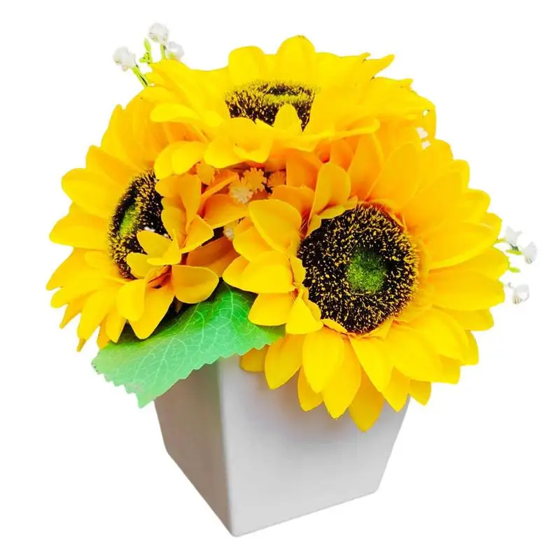 Sunflower Light Artificial Flowers Lamp Night Light Battery Powered Bonsai Lamp Ornament Christmas Gifts Home Decor Bedroom Lamp
Sunflower Light Artificial Flowers Lamp Night Light Battery Powered Bonsai Lamp Ornament Christmas Gifts Home Decor Bedroom Lamp