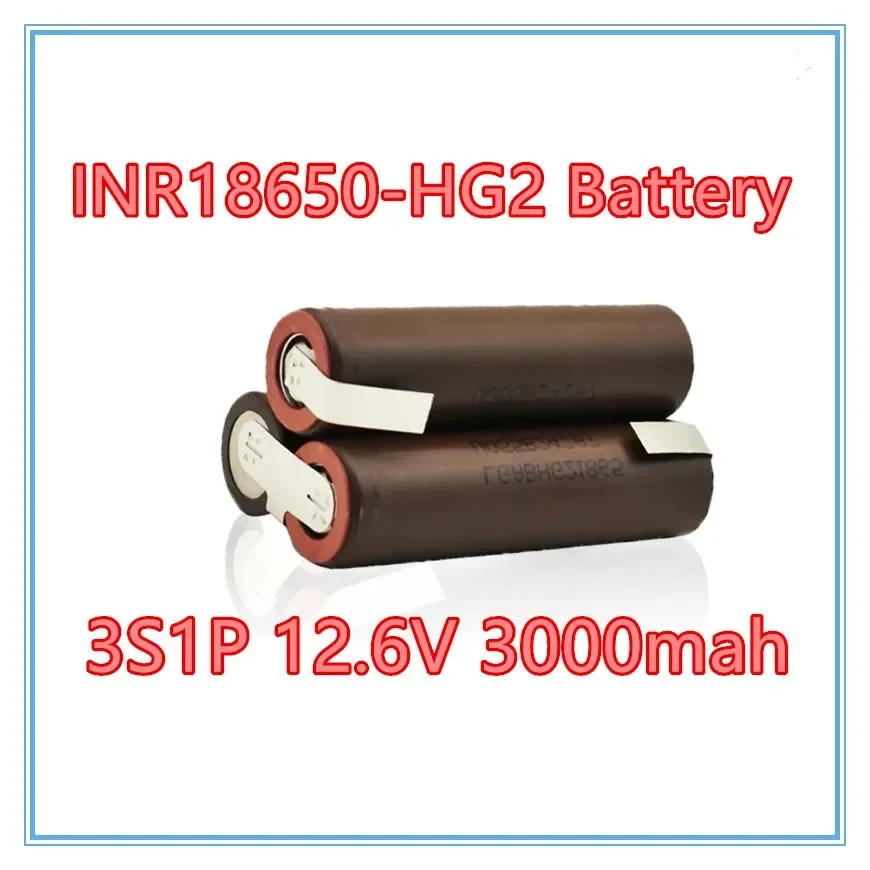 3s 10,8 v 12,6 v 18v 3000 hg2 6000mah mah Lithium batterie 30a Löt streifen für Schrauben dreher batterie shurika anpassen
3s 10,8 v 12,6 v 18v 3000 hg2 6000mah mah Lithium batterie 30a Löt streifen für Schrauben dreher batterie shurika anpassen