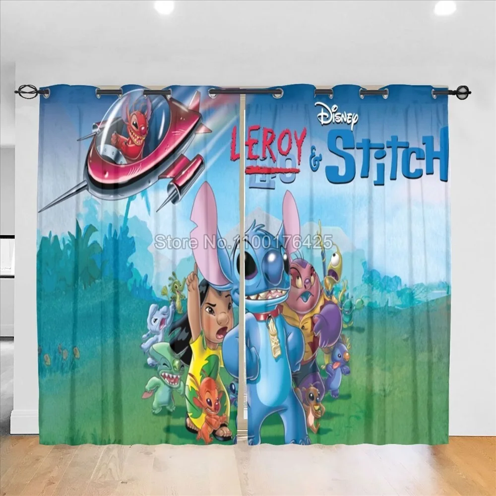 Disney Stitch Blackout Curtains for Living Room Customized Window Curtains for Bedroom Shading Drapes Home Decor
Disney Stitch Blackout Curtains for Living Room Customized Window Curtains for Bedroom Shading Drapes Home Decor