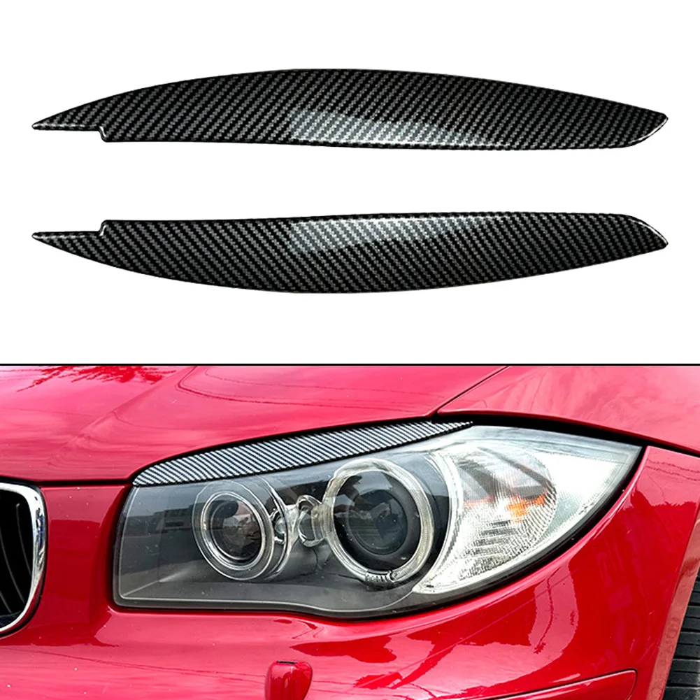 1 Pair Car Headlight Eye Lid Covers For BMW 1 E87 E88 E81 E82 2008-2013 Carbon Fiber Style Black Eyelids Brows Car Accessories
1 Pair Car Headlight Eye Lid Covers For BMW 1 E87 E88 E81 E82 2008-2013 Carbon Fiber Style Black Eyelids Brows Car Accessories