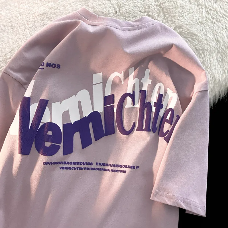 Letters Print Women Tops Spring Summer New Short Sleeve O Collar Women's Tee shirt Cotton Spandex Women's T shirt
Letters Print Women Tops Spring Summer New Short Sleeve O Collar Women's Tee shirt Cotton Spandex Women's T shirt