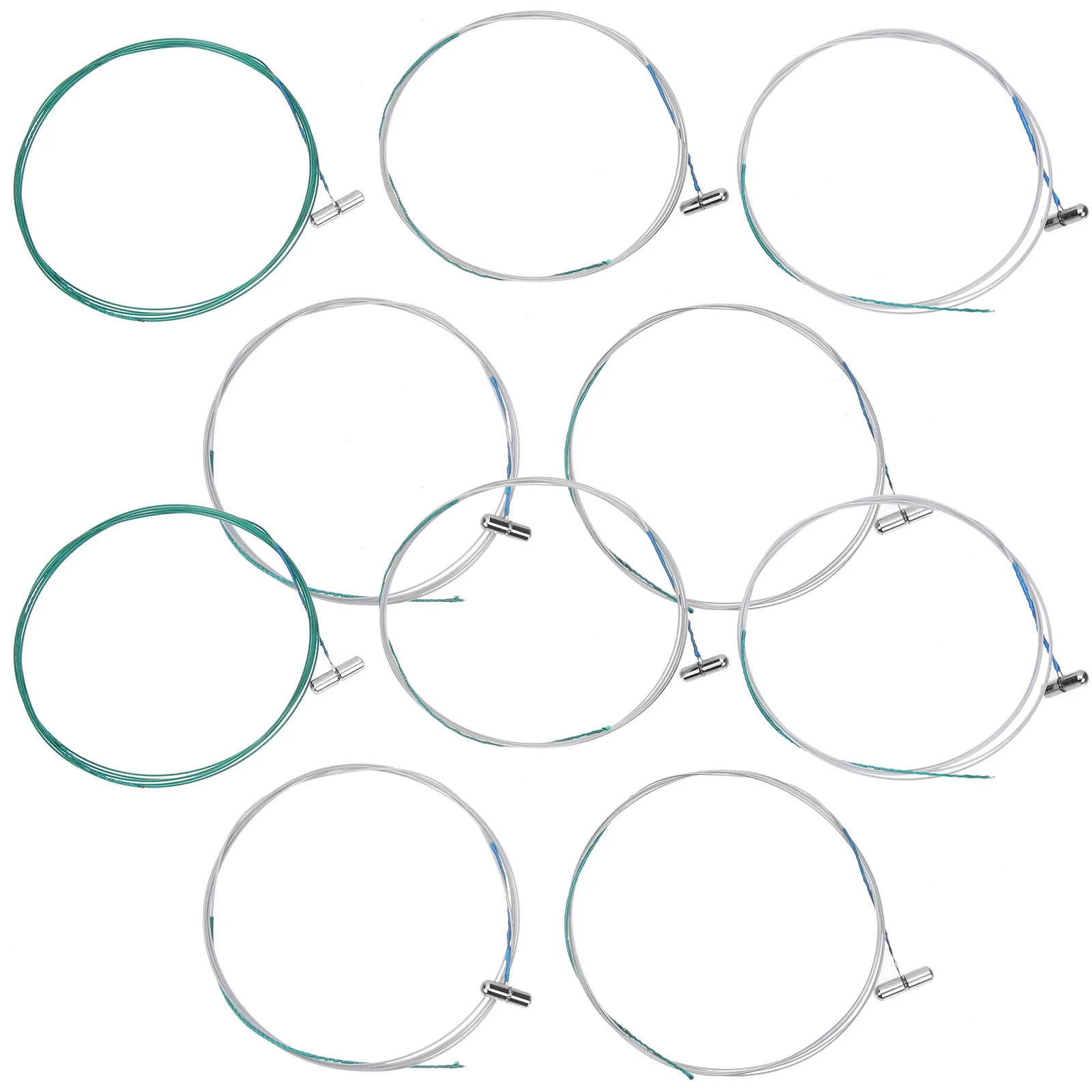 10 Pcs Guzheng Strings Parts Musical Instrument Accessories Stringed Guitar Metal
10 Pcs Guzheng Strings Parts Musical Instrument Accessories Stringed Guitar Metal