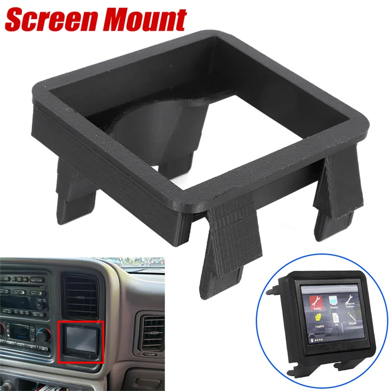 For 99-07 Silverad Sierra Tahoe Yukon Holley Terminator X & Sniper Screen Mount holder
For 99-07 Silverad Sierra Tahoe Yukon Holley Terminator X & Sniper Screen Mount holder