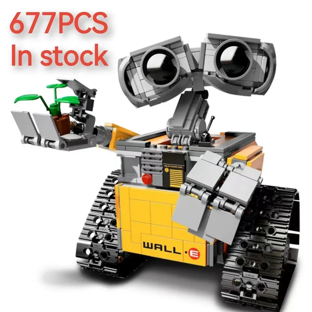 

Космический робот Walli, совместимый с пазлами 21303, сборные строительные блоки, креативная модель, детские игрушки для мальчиков, игрушки «сделай сам», подарок на Новый год