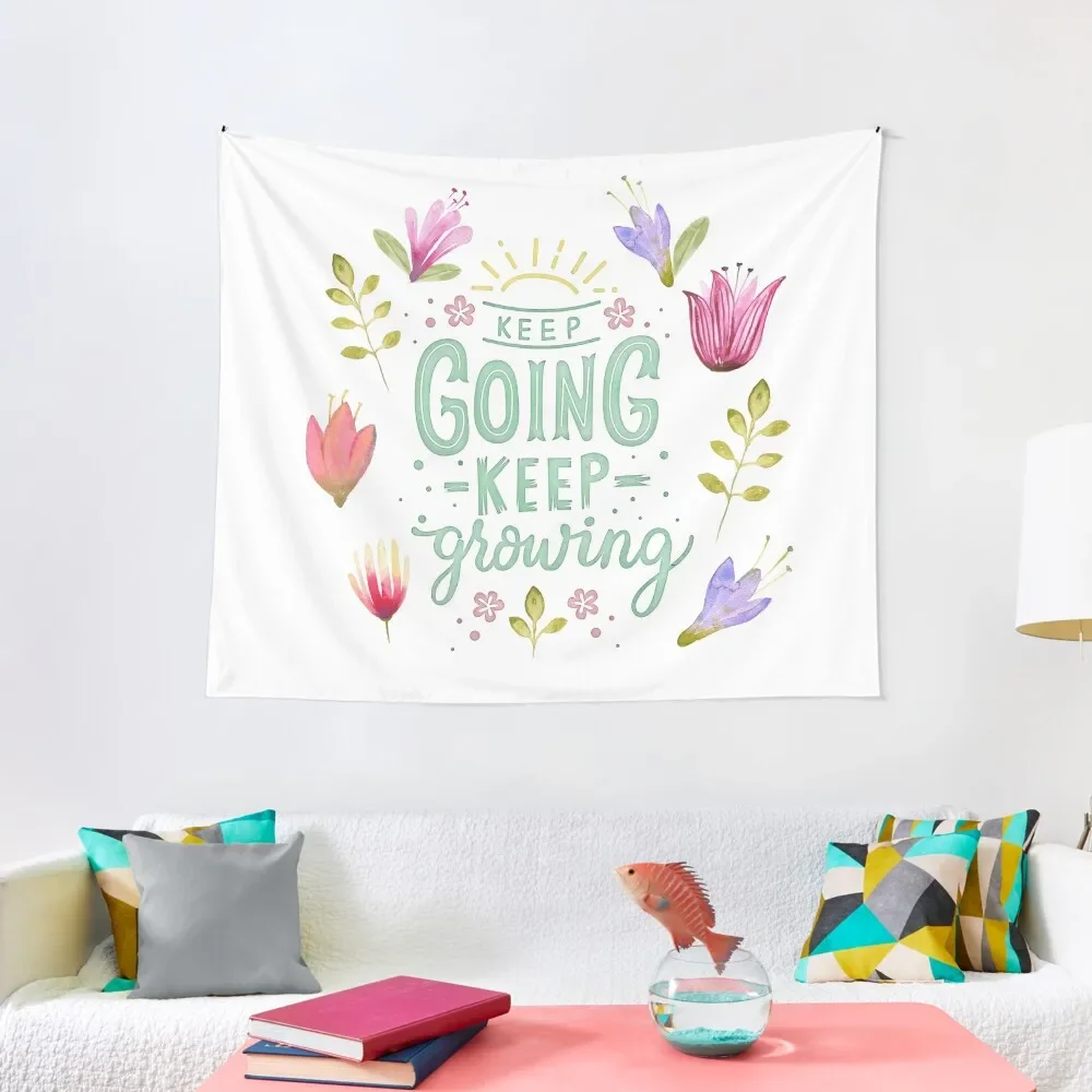 

Keep Going Keep Growing Tapestry Decoration For Rooms Decor For Bedroom Bedrooms Decor Aesthetic Room Decor Tapestry