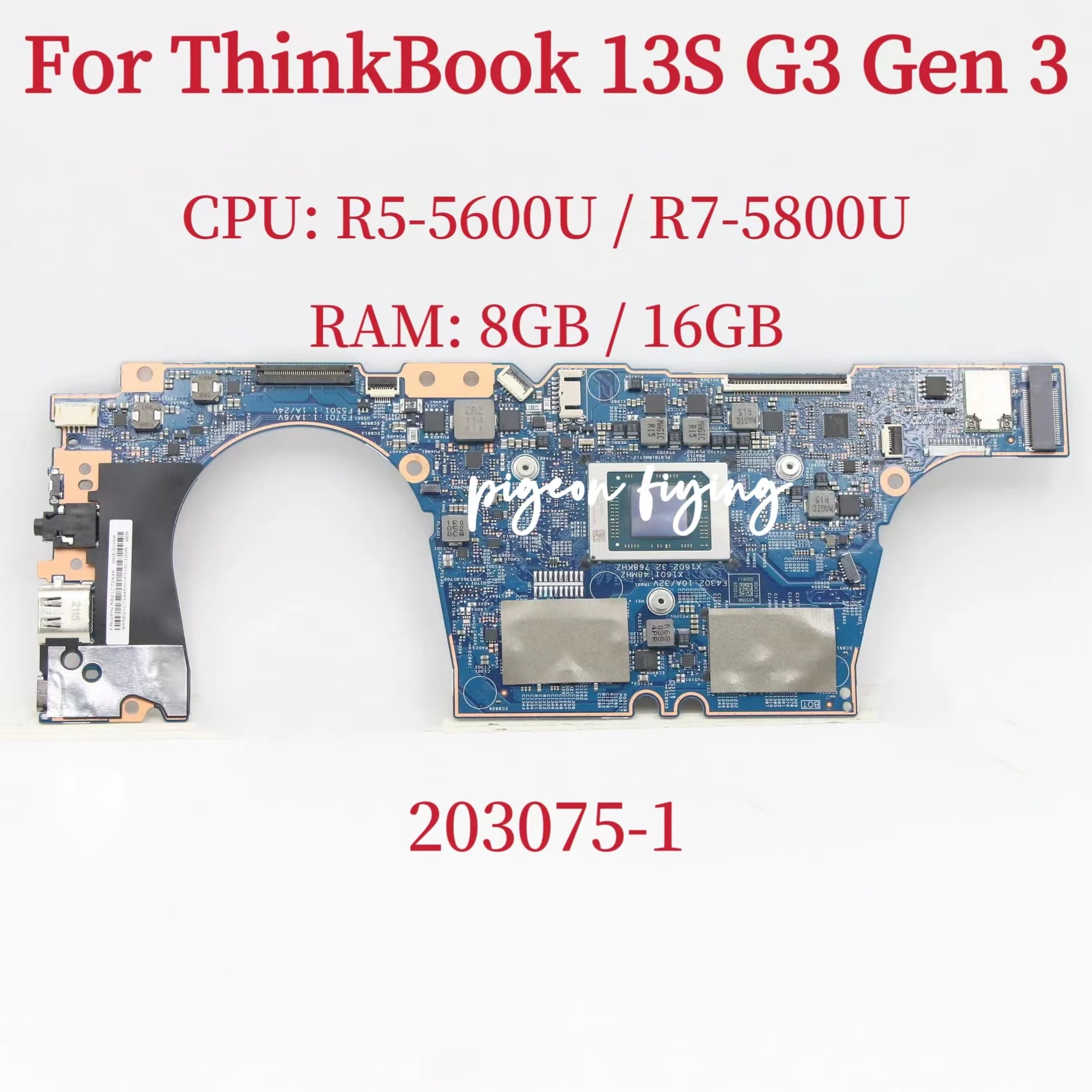 Материнская плата для ноутбука HP Lenovo ThinkBook 13S G3 Gen 3, 203075 протестированная
Материнская плата для ноутбука HP Lenovo ThinkBook 13S G3 Gen 3, 203075 протестированная
