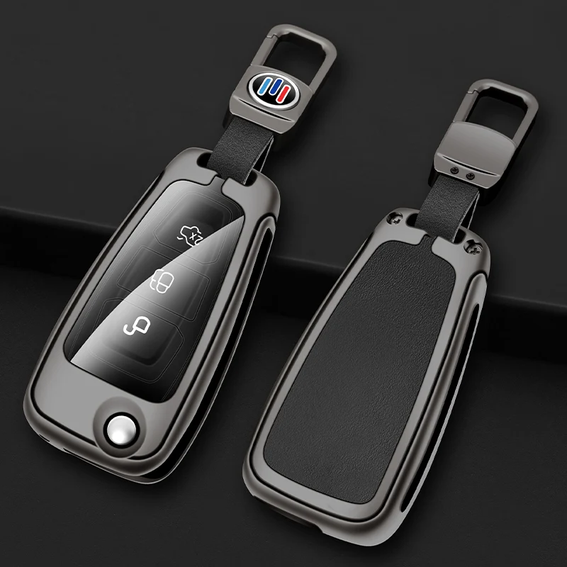 Metal Leather Car Flip Key Case Cover Shell Fob For Ford Focus 2 3 MK3 ST RS Ecosport Kuga Escape Fiesta Fold C-Max S-Max Mondeo
Metal Leather Car Flip Key Case Cover Shell Fob For Ford Focus 2 3 MK3 ST RS Ecosport Kuga Escape Fiesta Fold C-Max S-Max Mondeo