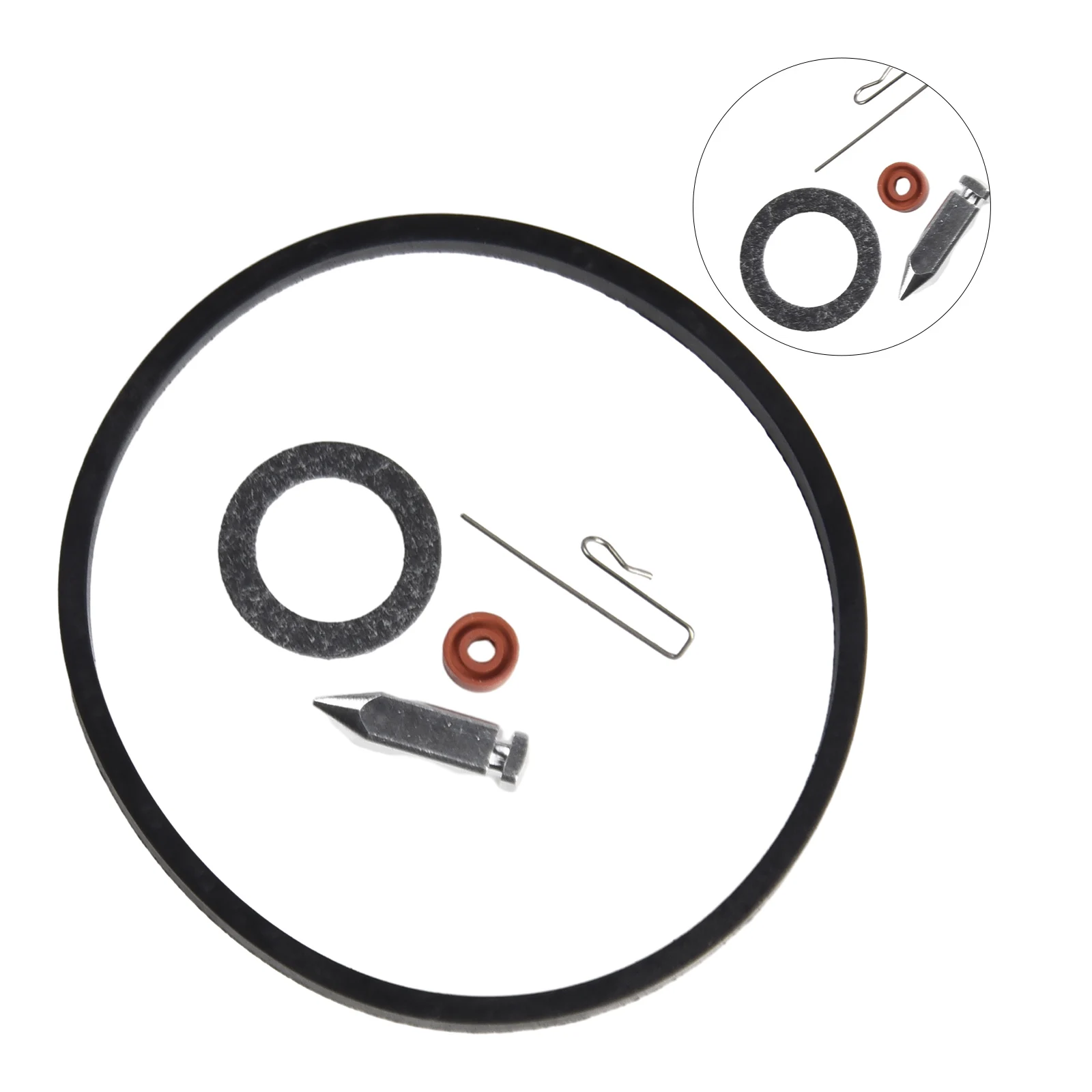 5pcs Carburetor Repair Kit Needle & Seat Bowl Gasket Replace For 631021A&B Garden Power Equipment Accesories
5pcs Carburetor Repair Kit Needle & Seat Bowl Gasket Replace For 631021A&B Garden Power Equipment Accesories