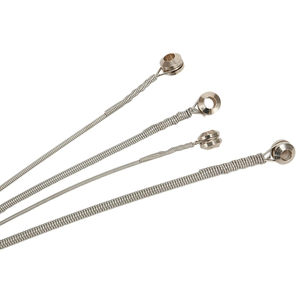 Durable New Practical Quality Replaces Bass Strings Accessories Carbon Steel Core Gift Silver Steel Cord 1 Set
Durable New Practical Quality Replaces Bass Strings Accessories Carbon Steel Core Gift Silver Steel Cord 1 Set