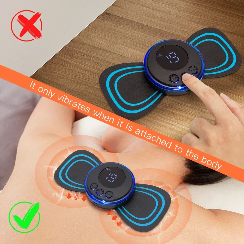 Rechargeable Neck Massager Electric Neck Massage EMS Cervical Vertebra Massage Patch Portable Body Muscle Pains Relief Tools New
Rechargeable Neck Massager Electric Neck Massage EMS Cervical Vertebra Massage Patch Portable Body Muscle Pains Relief Tools New