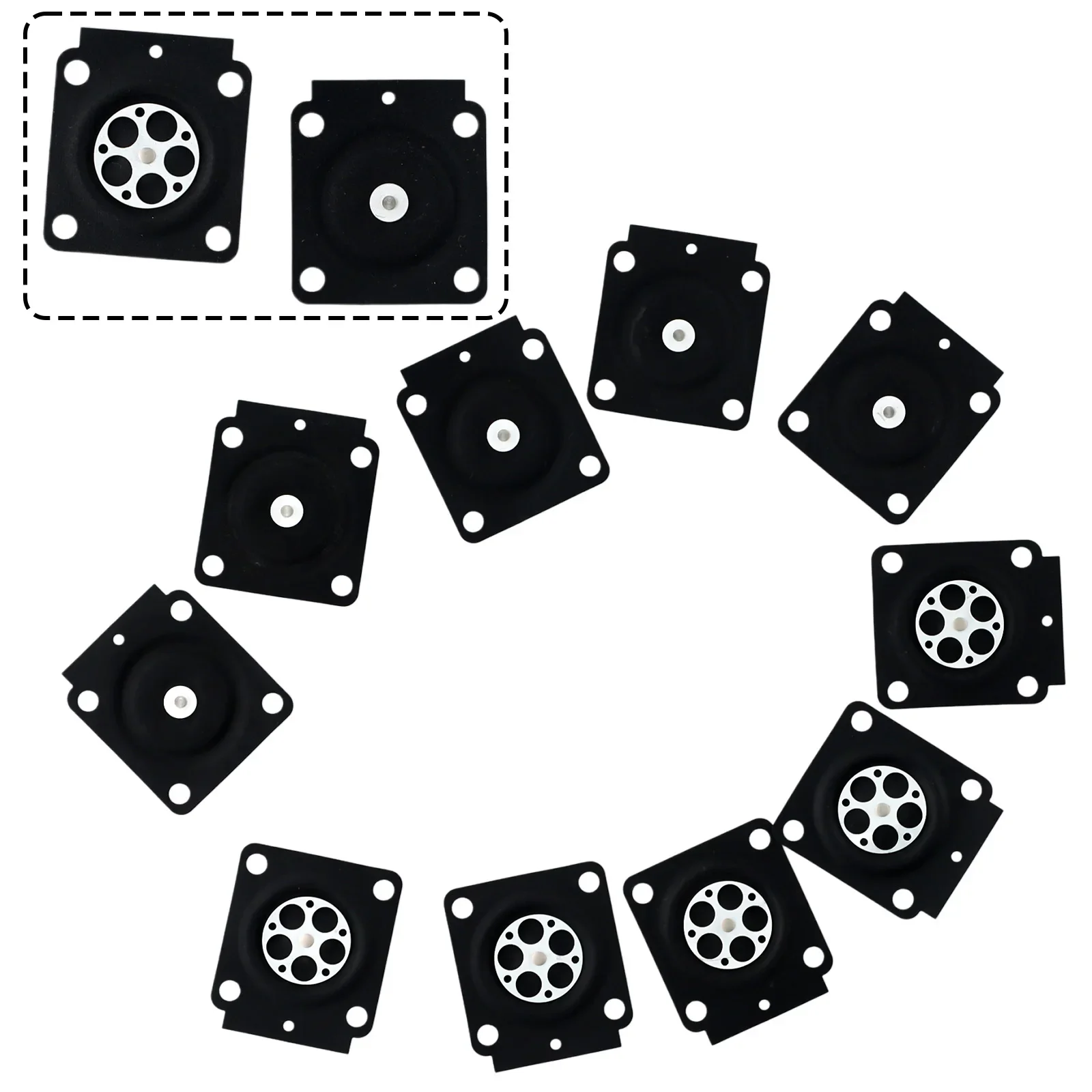 10PCS Car Carburetor Metering Diaphragm Pats For 4314 121 4700 For Zama A015053 C1Q Carb Fuel Supply System Carburetors
10PCS Car Carburetor Metering Diaphragm Pats For 4314 121 4700 For Zama A015053 C1Q Carb Fuel Supply System Carburetors