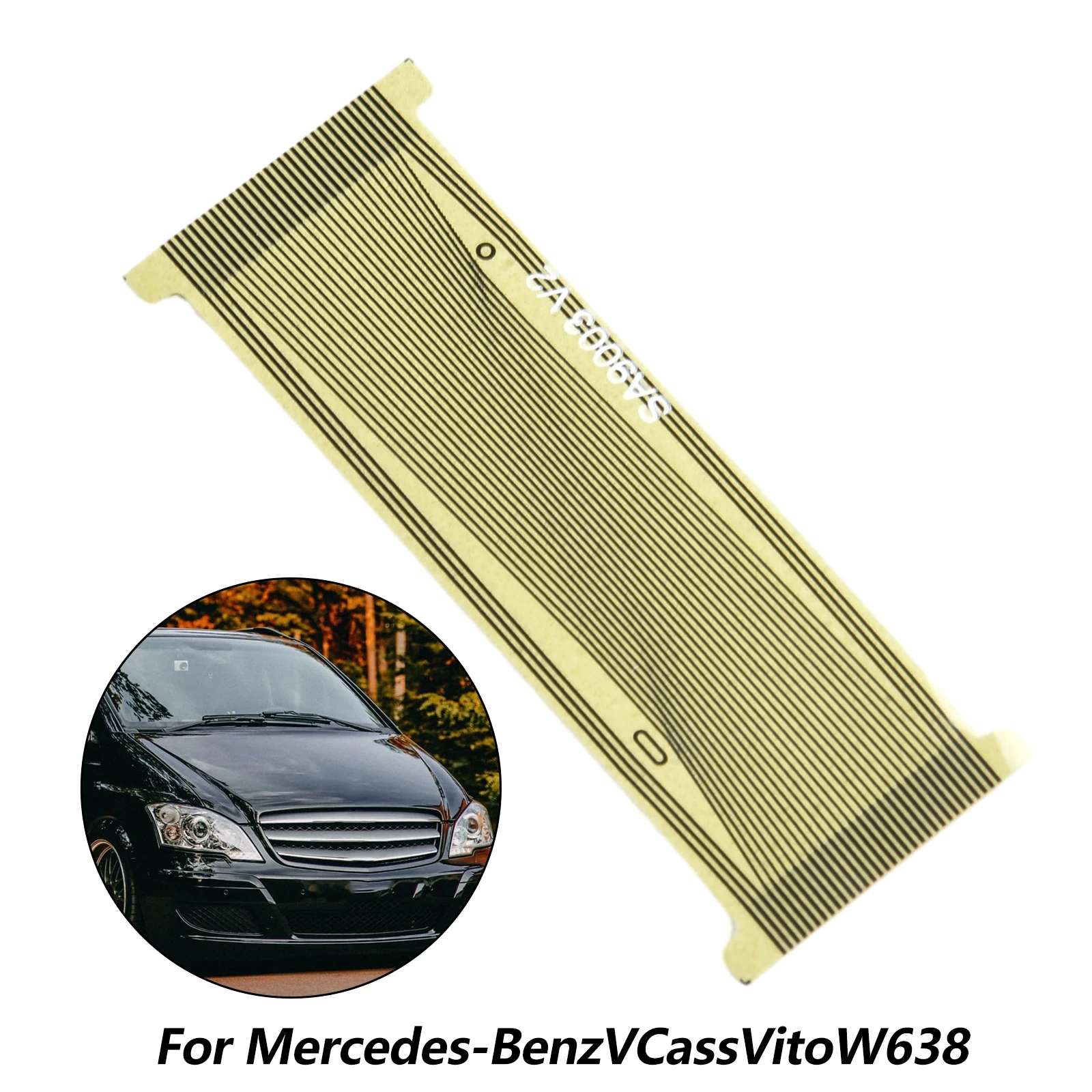 Easy to Use Instrument Cluster Ribbon Cable Screen Pixel Repair for Mercedes For Benz Vito W638 Perfect Display Fix
Easy to Use Instrument Cluster Ribbon Cable Screen Pixel Repair for Mercedes For Benz Vito W638 Perfect Display Fix