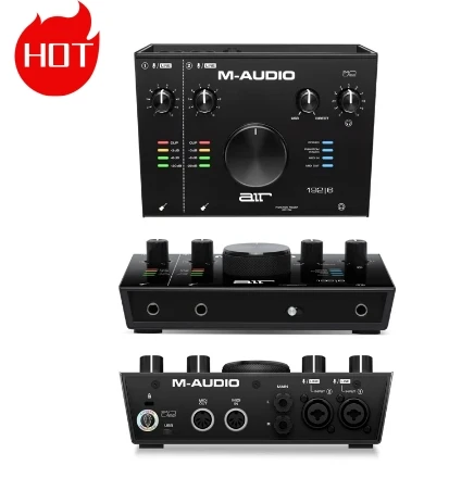 M-AUDIO AIR 192 | 6 профессиональных звуковых карт 2 в 2 Out, миди-расположение и запись, USB аудио интерфейс, 24 бит/192 кГц, точность
M-AUDIO AIR 192 | 6 профессиональных звуковых карт 2 в 2 Out, миди-расположение и запись, USB аудио интерфейс, 24 бит/192 кГц, точность