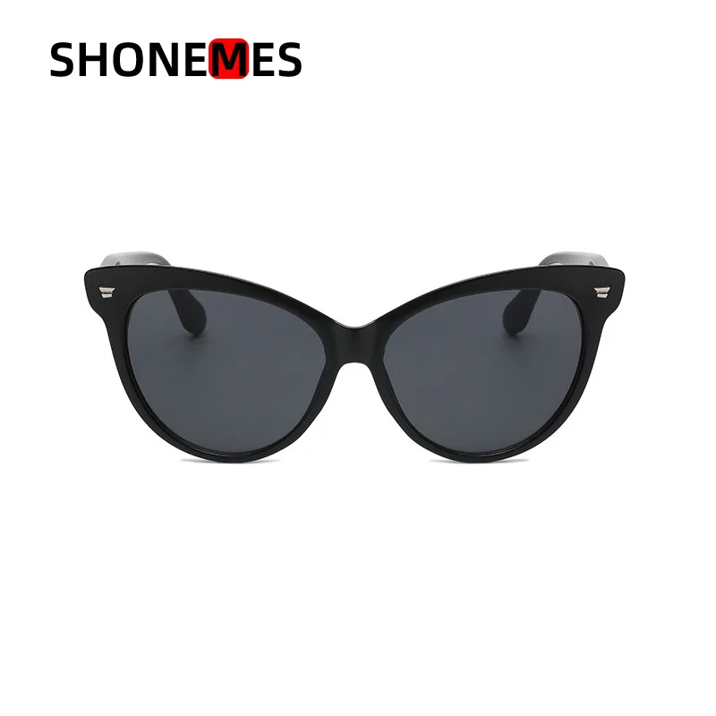 

ShoneMes Cat Eye Sunglasses Retro Women Sun Glasses Outdoor UV400 Protection Shades Black Tortoise for Ladies