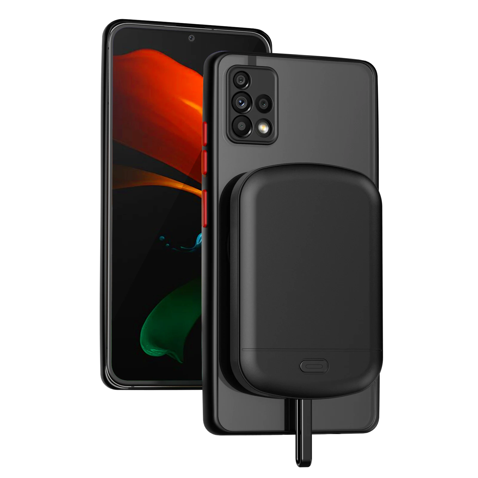 Portable power bank For Samsung Galaxy A51 A71 A30 A20 A50 A70 A31 A21 M31 Magnetic Stand Cover Smart battery charger cases
Portable power bank For Samsung Galaxy A51 A71 A30 A20 A50 A70 A31 A21 M31 Magnetic Stand Cover Smart battery charger cases