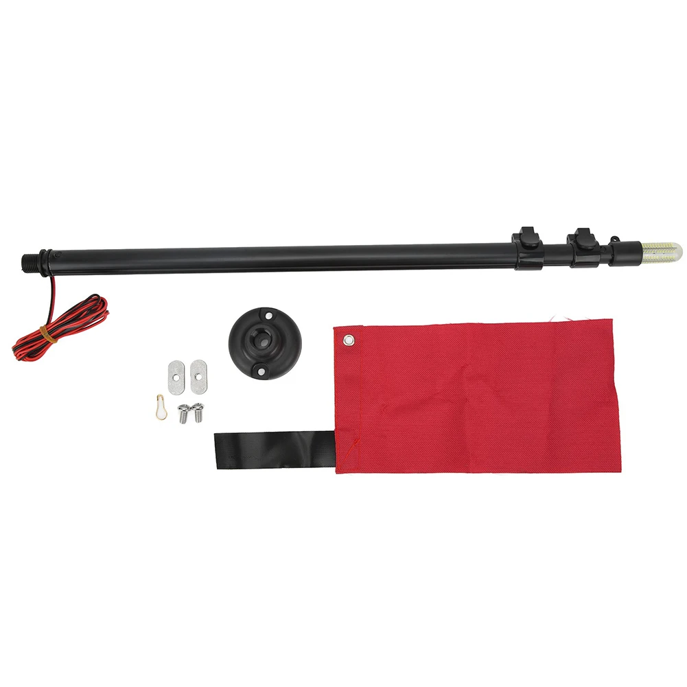 Brand New Safety Flag Light For Kayak Boat Accessories Alloy Lightweight Long Lasting Mount Screws Pole Adjusted
Brand New Safety Flag Light For Kayak Boat Accessories Alloy Lightweight Long Lasting Mount Screws Pole Adjusted