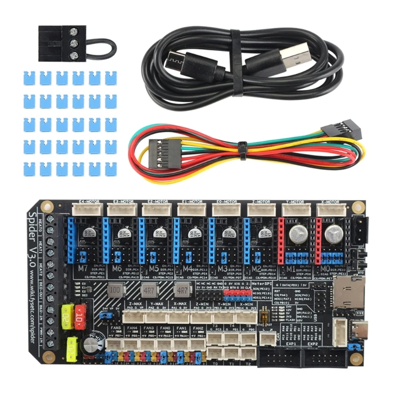 3D Printing V 3.0 Motherboard for Voron 2.4/Switchwire 3D Printer Repair Parts Mainboard STM32F446 Main Chip
3D Printing V 3.0 Motherboard for Voron 2.4/Switchwire 3D Printer Repair Parts Mainboard STM32F446 Main Chip