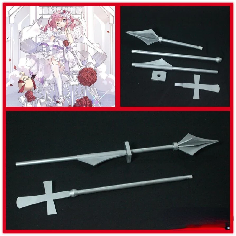 

Hot Game Azur Lane USS Saratoga wedding spear Sword Anime Role Playing Props Weapons for Halloween Christmas Party