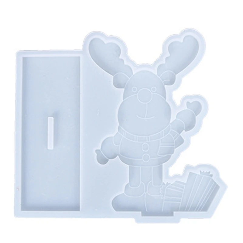 Christmas Theme Epoxy Resin Mold Xmas Elk Silicone Mould DIY Crafts Home Party Table Decor Ornaments Casting Tools
Christmas Theme Epoxy Resin Mold Xmas Elk Silicone Mould DIY Crafts Home Party Table Decor Ornaments Casting Tools