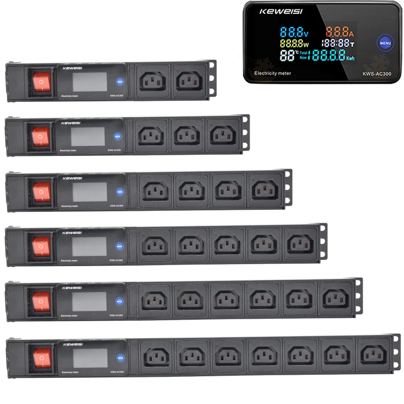 Network cabinet rack power panel C14 input port C14 socket LCD AC voltmeter home office instrument without extension cable
Network cabinet rack power panel C14 input port C14 socket LCD AC voltmeter home office instrument without extension cable