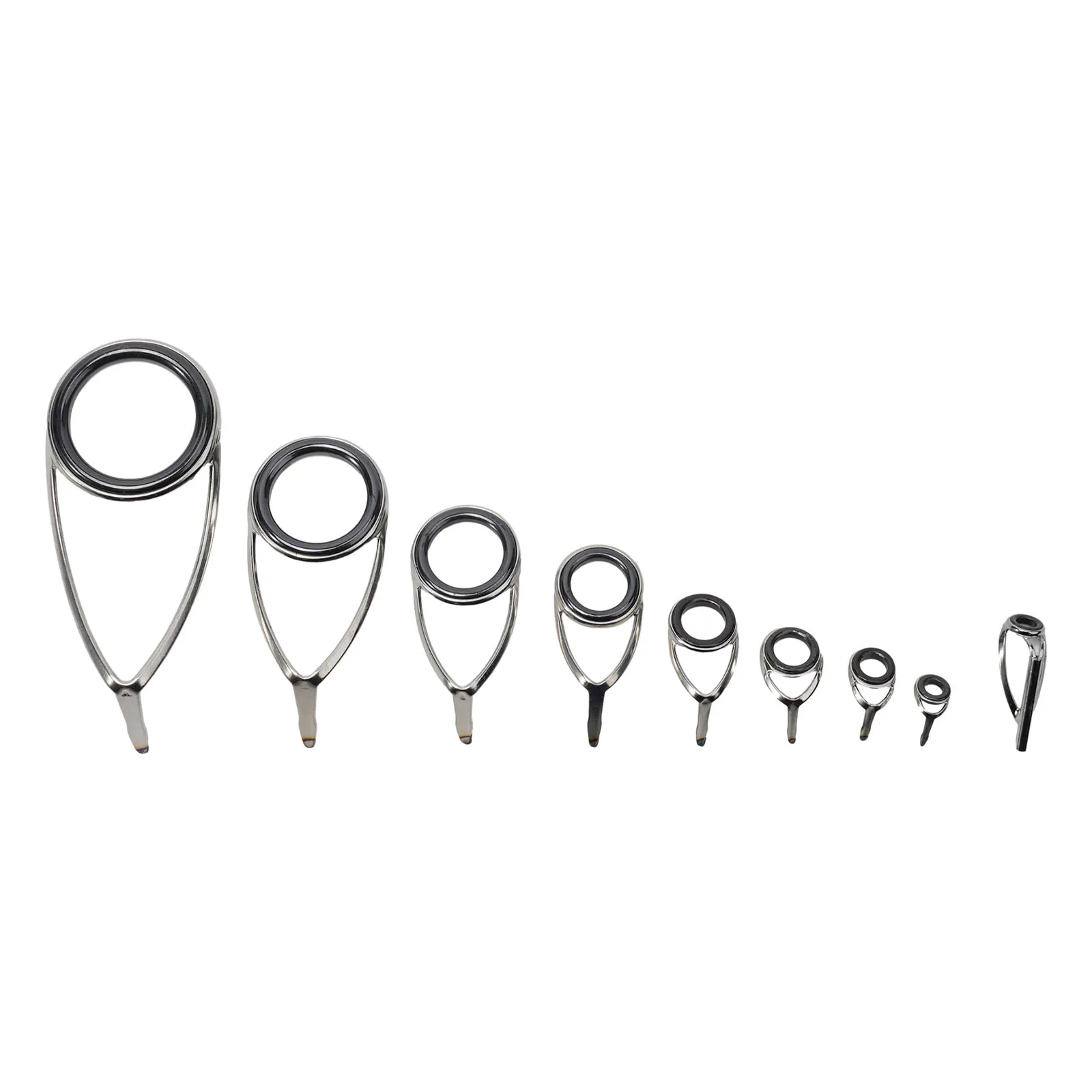 Eye Guide Fishing Rod Top Ring Building Ceramic Repair Replacement Rod Guides Stainless Steel Practical Durable
Eye Guide Fishing Rod Top Ring Building Ceramic Repair Replacement Rod Guides Stainless Steel Practical Durable