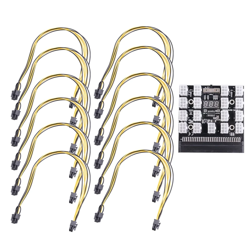 Разветвитель питания PCI-E 6pin-2P + 6P, кабель для PCIE PCI Express, карта изображения, Y-разветвитель, Удлинительный кабель, 12 шт.
Разветвитель питания PCI-E 6pin-2P + 6P, кабель для PCIE PCI Express, карта изображения, Y-разветвитель, Удлинительный кабель, 12 шт.