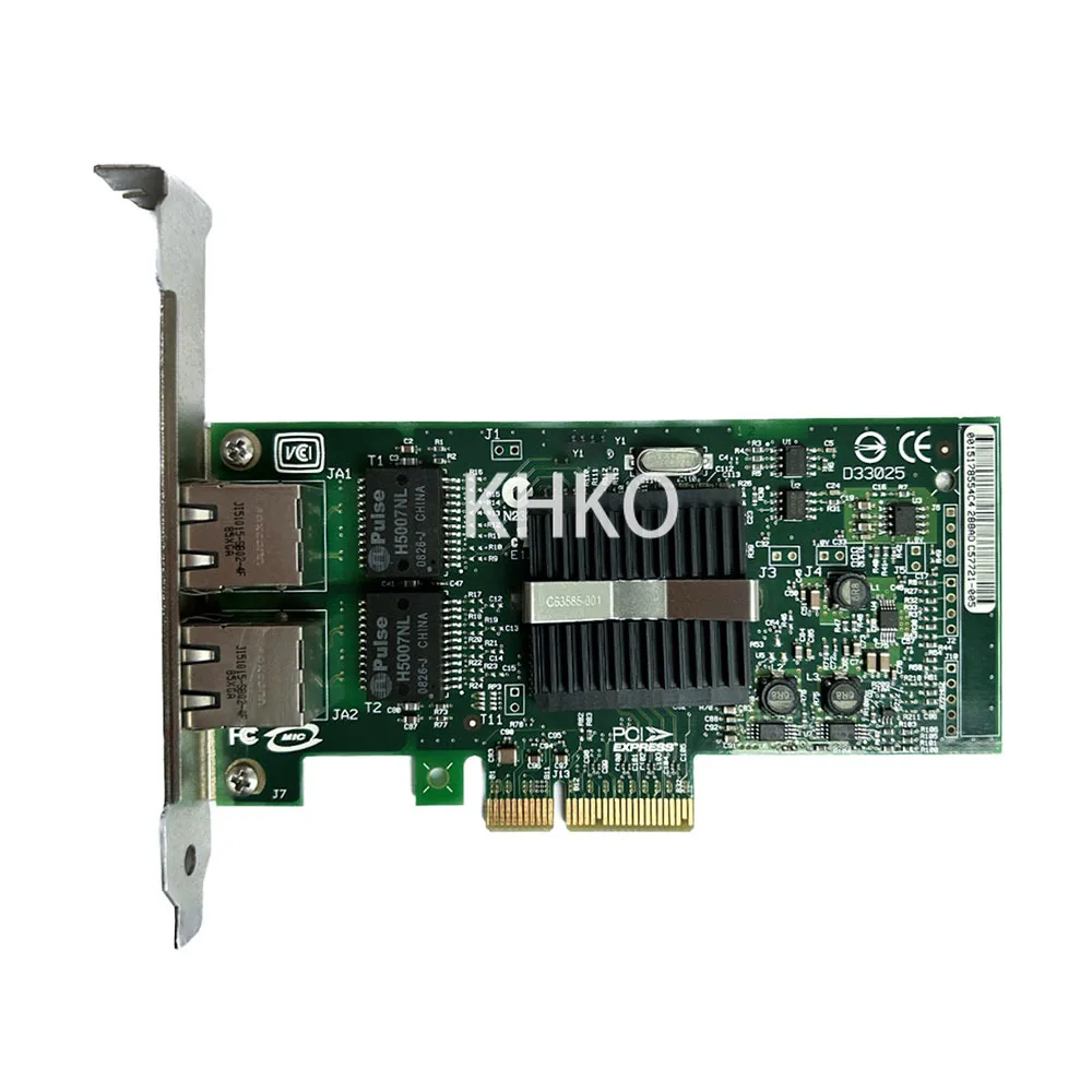Б/у оригинальный PCI-E стандартный адаптер для сервера Ethernet с 2 портами, гигабитная Двухпортовая гигабитная ETHERNET-карта PCIe NIC, карта истека9402pt NC360T
Б/у оригинальный PCI-E стандартный адаптер для сервера Ethernet с 2 портами, гигабитная Двухпортовая гигабитная ETHERNET-карта PCIe NIC, карта истека9402pt NC360T