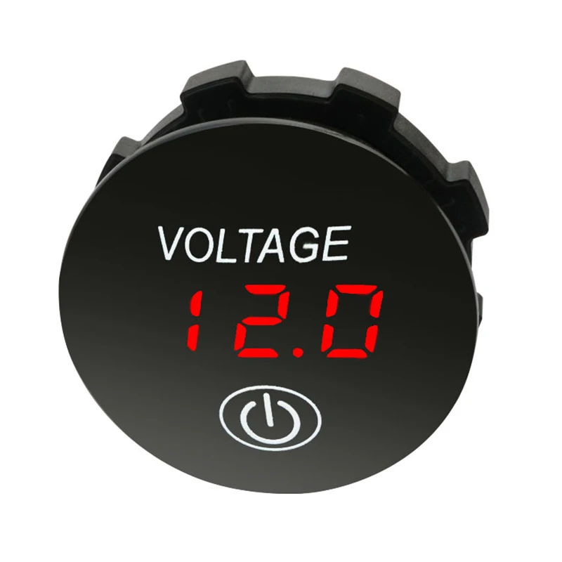 Battery Capacity Display Voltmeter LED Digital Voltage Meter with Touch-ON OFF Switch Car Motorcycle DC 3V-35V
Battery Capacity Display Voltmeter LED Digital Voltage Meter with Touch-ON OFF Switch Car Motorcycle DC 3V-35V