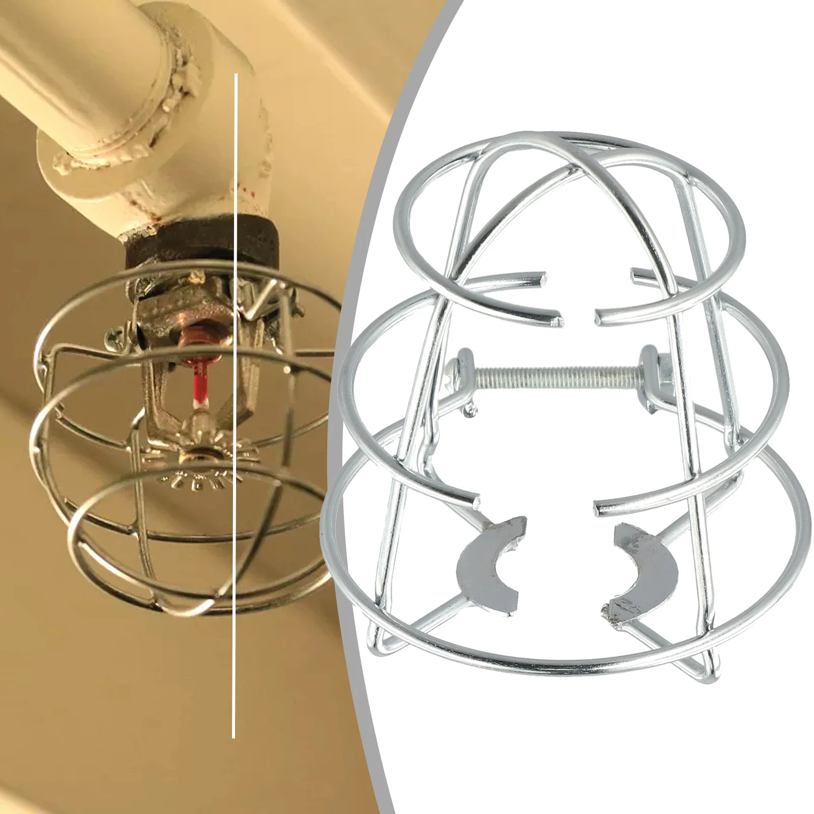 Iron Fire Fire Sprinkler Head Protector Protector Protector Protective Cover Bracket Frame Anti-collision Does Not Need Be
Iron Fire Fire Sprinkler Head Protector Protector Protector Protective Cover Bracket Frame Anti-collision Does Not Need Be