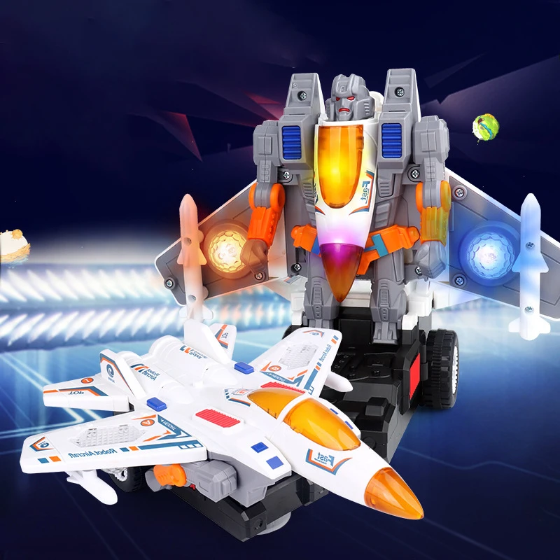 Deformation Fighting Aircraft F-15 Fighter Transforming Airplane Action Figures Robot Electric Plane Playset Toys For Kids Gift
Deformation Fighting Aircraft F-15 Fighter Transforming Airplane Action Figures Robot Electric Plane Playset Toys For Kids Gift